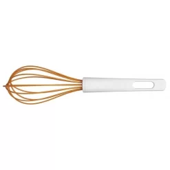 Fiskars Whisk Silicone 29.7 Cm White -Orange