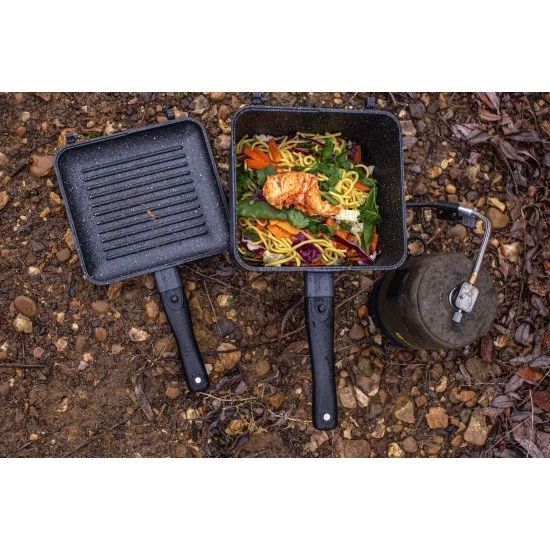 RidgeMonkey Connect Deep Pan & Griddle XL Granite Edition 11 RidgeMonkey Connect Deep Pan & Griddle XL Granite Edition - Image 11