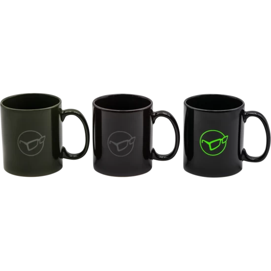 Korda Mug Glasses Logo Black 2 Korda Mug Glasses Logo Black - Image 2