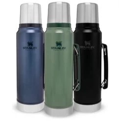 Stanley Legendary Classic Bottle 1.00L Hammertone Green -Camping Online Store Knipsel204 550x550h