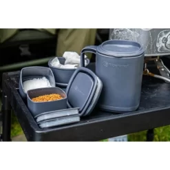 Ridgemonkey Thermomug DLX Brew Set Gunmetal Grey -Camping Online Store MAX00011 550x550w
