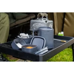 Ridgemonkey Thermomug DLX Brew Set Gunmetal Grey -Camping Online Store MAX00013 550x550w