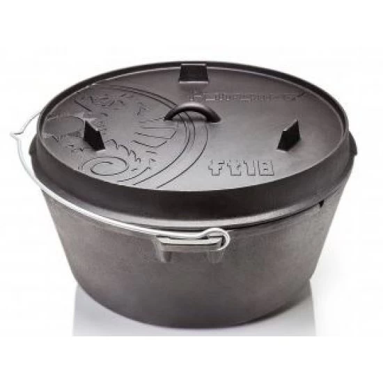 Petromax Dutch Oven Ft18 With Plane Bottom Surface 17L 1 Petromax Dutch Oven Ft18 With Plane Bottom Surface 17L