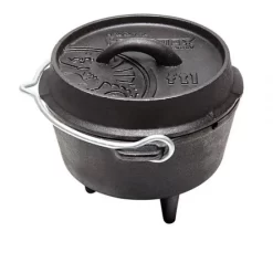 Petromax Cast Iron Tripod Pan Dutch Oven FT1 1.1 Liter