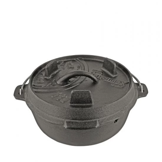 Petromax Gietijzeren Pan Dutch Oven FT3 2,3 Liter Met Pootjes 1 Petromax Gietijzeren Pan Dutch Oven FT3 2,3 Liter Met Pootjes