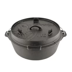 Petromax Cast Iron Pan Dutch Oven FT6 7.6 Liter With Legs