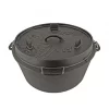 Petromax Cast Iron Pan Dutch Oven FT9 9.5 Liter With Feet