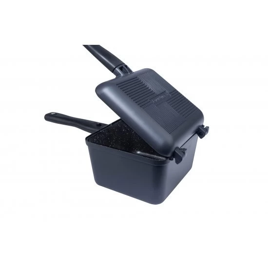 RidgeMonkey Connect Deep Pan & Griddle Standard Granite Edition 2 RidgeMonkey Connect Deep Pan & Griddle Standard Granite Edition - Image 2