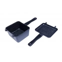 RidgeMonkey Connect Deep Pan & Griddle Standard Granite Edition 13 RidgeMonkey Connect Deep Pan & Griddle Standard Granite Edition -Camping Online Store RMStudio00954 550x550w