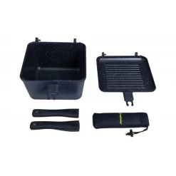 RidgeMonkey Connect Deep Pan & Griddle XL Granite Edition 15 RidgeMonkey Connect Deep Pan & Griddle XL Granite Edition -Camping Online Store RMStudio00983 550x550w