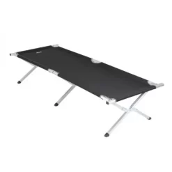 Red Mountain Cross-leg Bed Aluminum 190x64x42 Cm Black