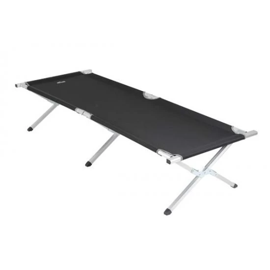 Red Mountain Cross-leg Bed Aluminum 190x64x42 Cm Black 1 Red Mountain Cross-leg Bed Aluminum 190x64x42 Cm Black