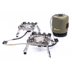 Ridgemonkey Quad Stove Pro - Portable Dual Stove