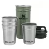 Stanley Adventure Nesting Shot Glass Set Hammertone Green