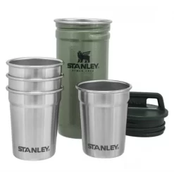 Stanley Adventure Nesting Shot Glass Set Hammertone Green