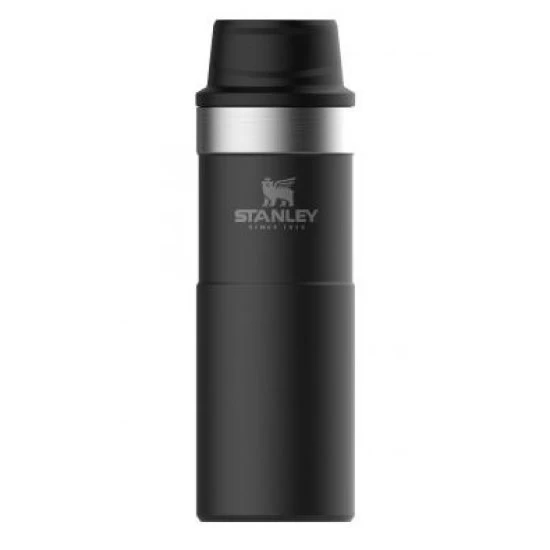 Stanley Classic Trigger Action Travel Mug 0.47L Matte Black 1 Stanley Classic Trigger Action Travel Mug 0.47L Matte Black