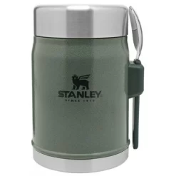 Stanley The Legendary Food Jar And Spork 0.4L Hammertone Green