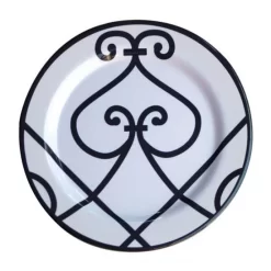 Sunvibes Plate Large Melamine Arbesque 6 Pieces