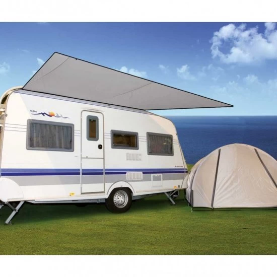 Bo-Camp Caravan Awning Travel 3.5x2.4 Meters Gray 2 Bo-Camp Caravan Awning Travel 3.5x2.4 Meters Gray - Image 2