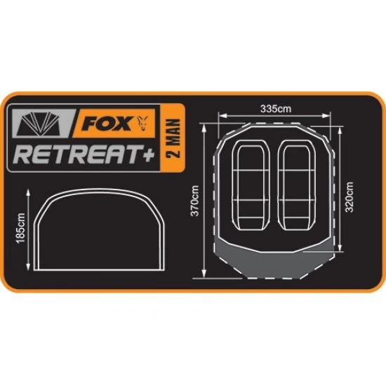 Fox Retreat Plus 2 Man Bivvy 4 Fox Retreat Plus 2 Man Bivvy - Image 4