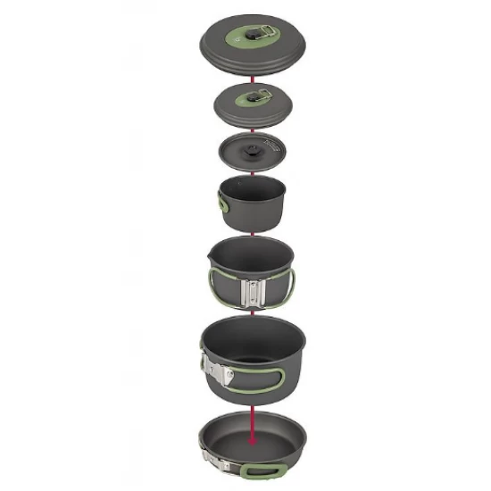 Bo-Camp Cookware Set Explorer 4 Piece Hard Anodized 5 Bo-Camp Cookware Set Explorer 4 Piece Hard Anodized - Image 5