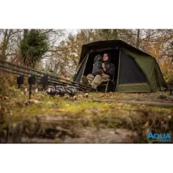 Aqua Products Pioneer 100 Bivvy -Camping Online Store front 2 team outdoors 550x550w