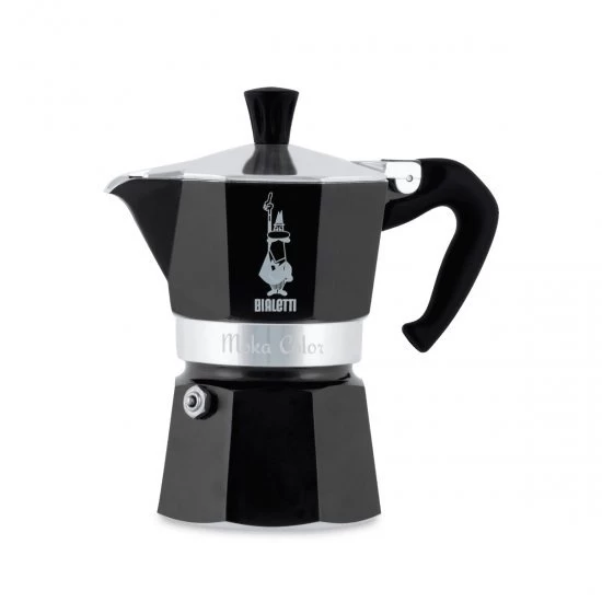 Bialetti Moka Express 3 Cup Black 1 Bialetti Moka Express 3 Cup Black